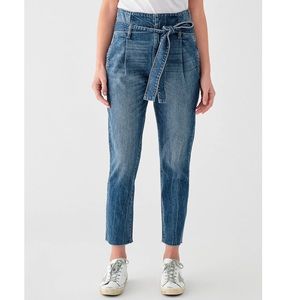DL 1961 Susie Paper Bag High Rise Tapered Jeans Size 30